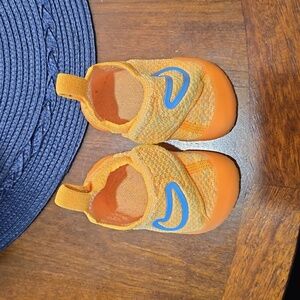 Nike swoosh 1 laser orange university blue sz us 3c (FB3244-800)